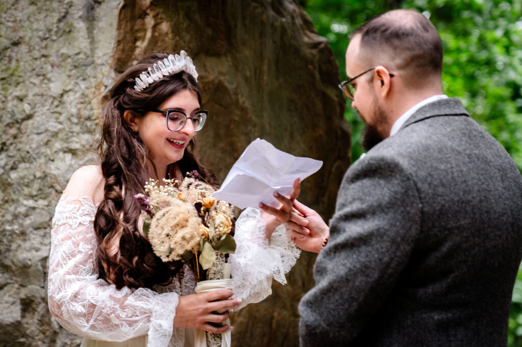 Elopement at Columcille Megalith Park - All-Inclusive Jim Thorpe Elopements