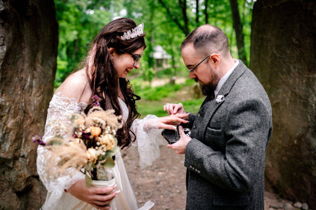 Elopement at Columcille Megalith Park - All-Inclusive Jim Thorpe Elopements