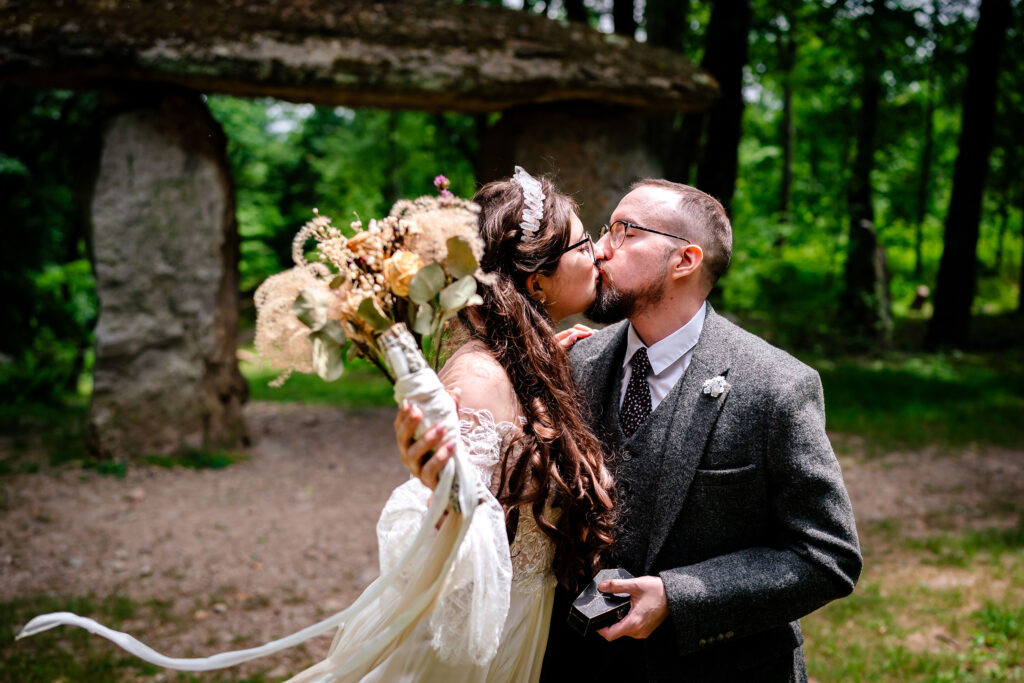 Elopement at Columcille Megalith Park - All-Inclusive Jim Thorpe Elopements