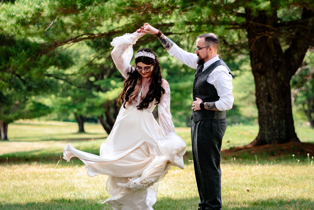 Elopement at Columcille Megalith Park - All-Inclusive Jim Thorpe Elopements