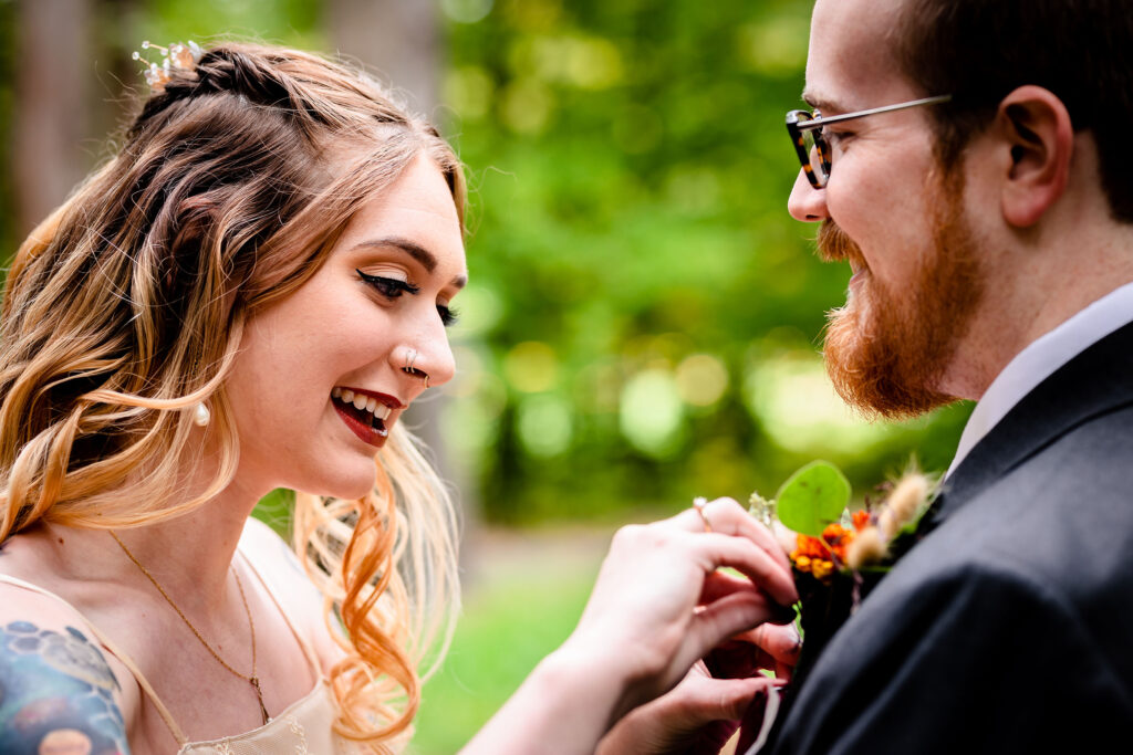 Intimate elopement with Jim Thorpe Elopments 