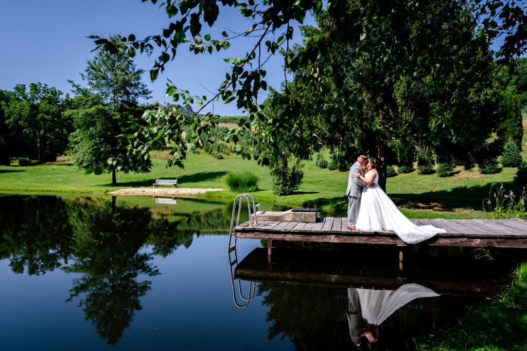 Elopement at The Barn at Gravers Tree Farm by Jim Thorpe Elopements